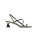 Import female rivet transparent clear sandals shoes high heels with around from China