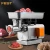 Import FEST Frozen Meat Cutter 300kg/h Heavy Duty Chigo 1hp Meat Grinder Mixer Commercial Sausage Stuffer Machine Stainless Steel from China