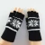 Import Fingerless Knitted Jacquard Mittens Half Finger Long Cuff Winter Stretchy Gloves from China