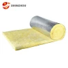 fireproof and thermal insulation glasswool  blanket with one side aluminum foil cover