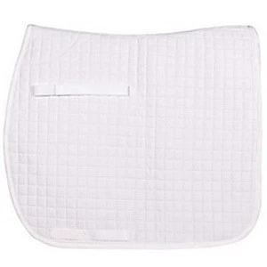 Firm Jump Saddle Pad White, horse equipement