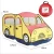 Import Foldable Children Toys Tent Camping Playhouse Imaginative Fire Truck Design Indoor Baby Pop Up Tent from China