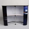 Foldable display table promotional fabric counter pop up counter