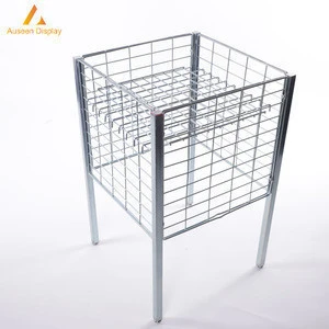 Foldable metal wire Storage Cage for stores and home