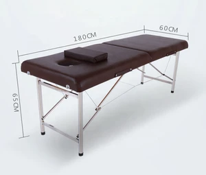 folding massage bed foldable portable hospital examnination bed