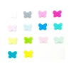 Food Grade Baby Teether  Butterfly Shape Silicone Loose Teething Beads Bulk For Newborn Nursing