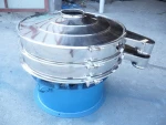 Food Industry Soy Sauce 2.2kw Woven Mesh 3D Rotary Vibrating Screen Machine