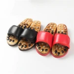 Foot Massage Slippers Men Health Care Pebble Stone Sandals Sole Shoe