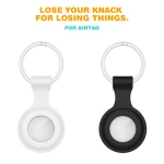 For apple airtag protection liquid silicone case silicon protective cover for airtags scratch-proof protective cover cases