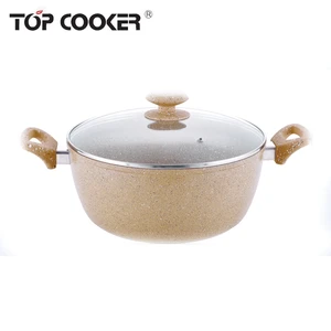 Forged Aluminum Stone Coating Casserole With Lid