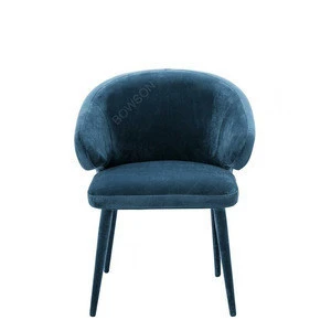 Foshan Factory Luxury Caracole Classics Hotel Velvet chairs for Sale