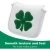 Import Four Leaf Clover Embroidery Golf Square Mallet Head Covers OEM PU Golf Headcover from China