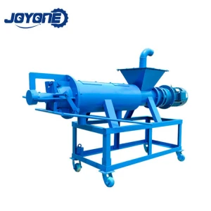 Fowl Feces Dewatering Machine Bird Excrement Drying Duck Manure Dehydrator with CE
