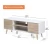 Import Free sample Home Living Multi-function storage function Latest design wood modern TV cabinet stand from China