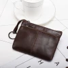 Free sample small order acceptable Mini purse women short leather zipper wallet small coin purses