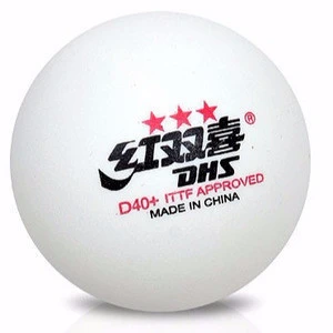 Free samples ITTF approved dhs 3 star seamed professional table tennis ball cheap ping pong ball for match