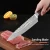 Import Free Shipping Carbon Steel Damascus Pattern Blade Profession 9pcs Japanese Chef Wood Handle Sharp All in One Kitchen Knife Sets from China
