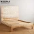Import French Style Antique Wooden Crave Bed Design Hotel Homestay Bedroom Furniture Modern King Size Bed from China