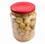 Fresh healthy canned food Canned mushroom
