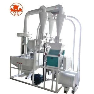 Full Automatic Maize Flour Making Machine Wheat Flour Mill Milling Equipment Plant