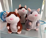 Funny Kids Educational Pet Hamster Plush Talking Sound Record Toy