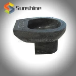 G654 Dark Grey Granite Women Bidet with Faucet Holes