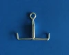 Galvanized steel tubing spring clip shut off hose Pinchcock clamp for lab