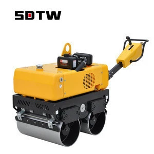 Gasoline Power Hand Operated Compactor, Soil Compaction Equipment, Mini Road Roller