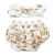 Import girls gold polka dot shorts baby bloomers + headbands set childrens ruffled shorts kids cotton underwear girl boutique diaper co from China