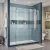Import glass shower door with tempered glass from China