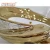 Import Gold retro bathroom sink Luxurious pedestal wash basin from China