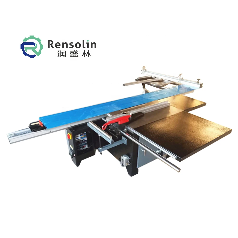 Good price precision electric Lift slide table saw machines woodworking wood cutting with IOS/CE certificates
