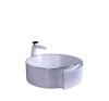 Good quality round ceramic bathroom art wash basins counter top sink