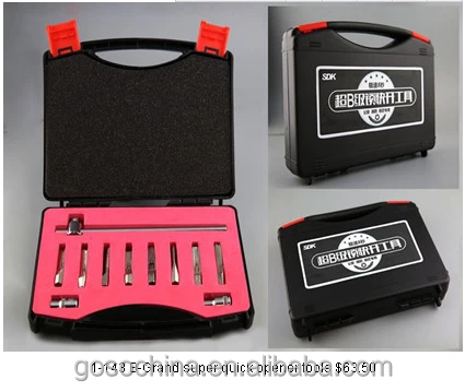 GOSO 1-143 Super quick opener locksmith tool lockpicking set professional lock pick set