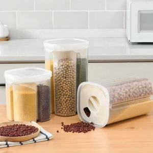 Grain Storage Tank  Kitchen Sealed Tank Household Plastic Bean Storage Box Big Size