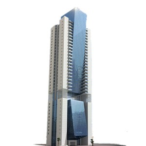 Grand Sykyscraper Hotel Building Prefabricated with Steel Structure