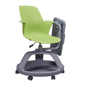 Greenfield Workplace University Classroom Swivel Chair with wheels for Student Node School Furniture Chair