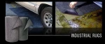 Grey hydroscopicity flooring protection industrial Rug / cover