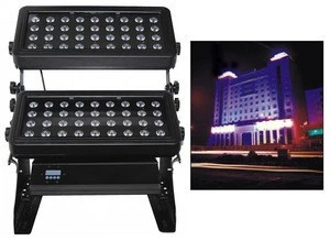 GuangZhou hot selling Led City Color Light 72pcs*10w RGBW 4 in 1 Outdoor led wall washer for building