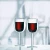 Import Hand made borosilicate glass double wall red wine cup double wall glass goblet from China