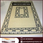Hand Tufted Carpet Rugs Tencel Customized Prayer Rug
