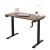 Import Happyland Home Office Furniture Manual Lifting Computer Metal Table Top Standing Desk with Wheels from China
