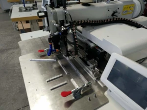 HB-273 -5040 Single/Double Needle Thick Material synthetic Fiber Webbing Sling Pattern Sewing Machine