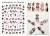 Import HC131-140 Popular Nail Sticker 3D Mickey Mouse / Little Pig Design DIY Nail Art Sticker with Self Adhesive from China