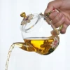 Heat-Resistant Teaware Enamel Glass Coffee Kettle