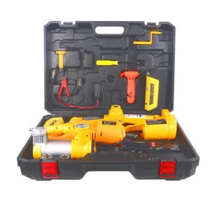 Heavy duty 3 in 1 Power Electric Car Lift Jack 3 Ton 12v Dc, Impact Wrench, and Tire Inflator