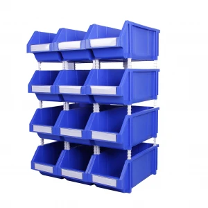 Heavy duty plastic bin TK004 for hardware storage and display