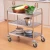 Import Heavybao Round Tube Hotel Stainless Steel  Trolley 3-Tiers  &amp; Hospital Food Trolleys from China
