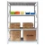 Import Height adjustable 4 layer metal shelf storage rack system from China
