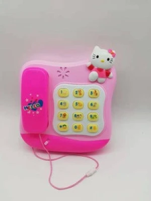 Hello Kitty Telephone Toy Play House Toys For Children And Babies